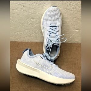 Nike Interact Run Women's Running Shoes Light Blue Size 7 Cobalt Bliss/Grey